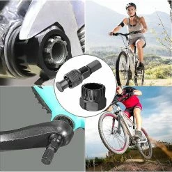 Unbranded Crank Puller Bike Crank Removal Tool Set Black Bottom Bracket Tool Smooth Operation For Mountain And Road Bike(black)(2pcs) 8 Unbranded Crank Puller Bike Crank Removal Tool Set Black Bottom Bracket Tool Smooth Operation For Mountain And Road Bike(black)(2pcs) -Bikes Shop 846749766 max