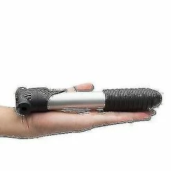 Unbranded Mini Portable Aluminum Alloy Bicycle Pump, Mountain Bike Tire Inflator