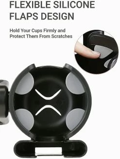 Unbranded Universal Cup Holder, Stroller Cup Holder With Phone Holder, Stroller Accessories , Bike Water Bottle Holder, Treadmill, Wheelchair(free Shipping) -Bikes Shop 849910463 max