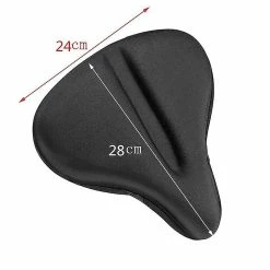 Extra Comfort Wide Big Bum Bike Bicycle Gel Cushion Sporty Soft Pad Seat Cover Wyelv -Bikes Shop 849935728 max