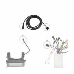 Unbranded Five-core Wire Waterproof Adapter Cable 1.7m Waterproof Connector To Connector E-bike Electric Bicy -Bikes Shop 850030483 max